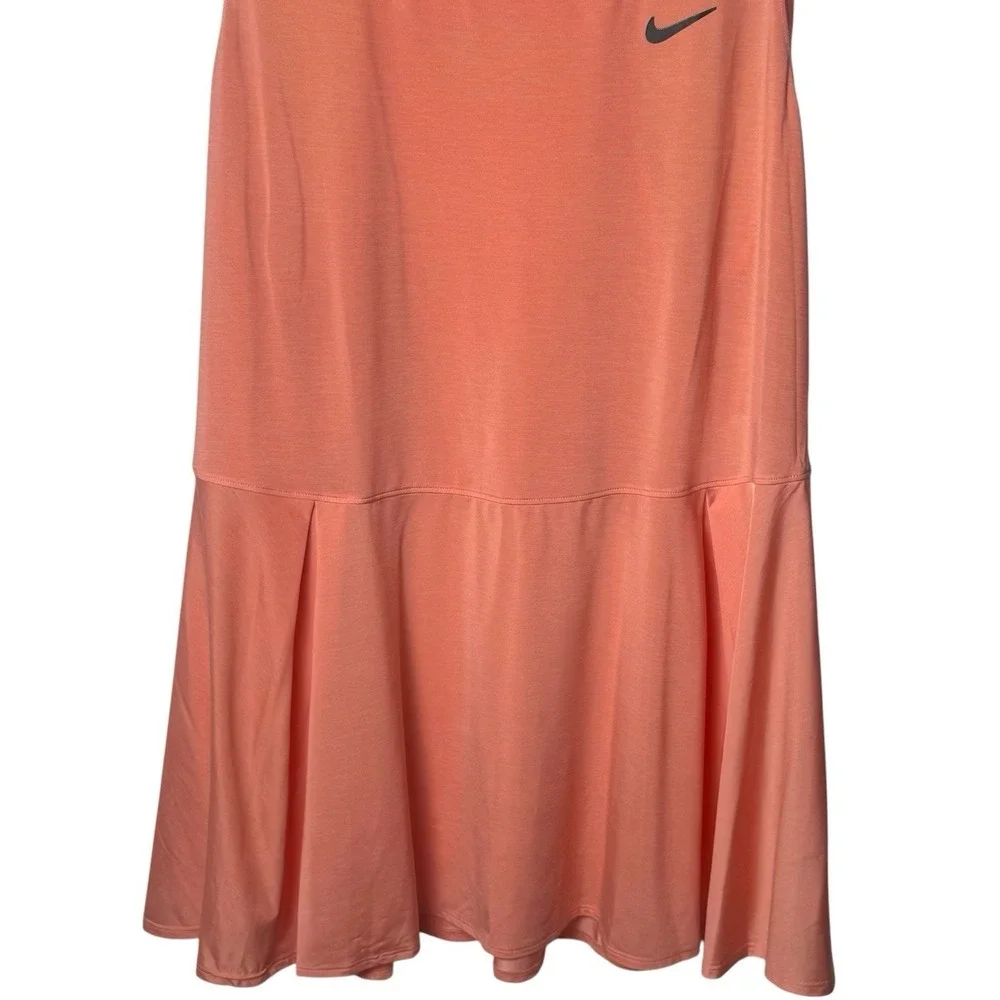 Nike Court Advantage Dry Crimson Bliss Tennis Dress Athletic Feminine 1X